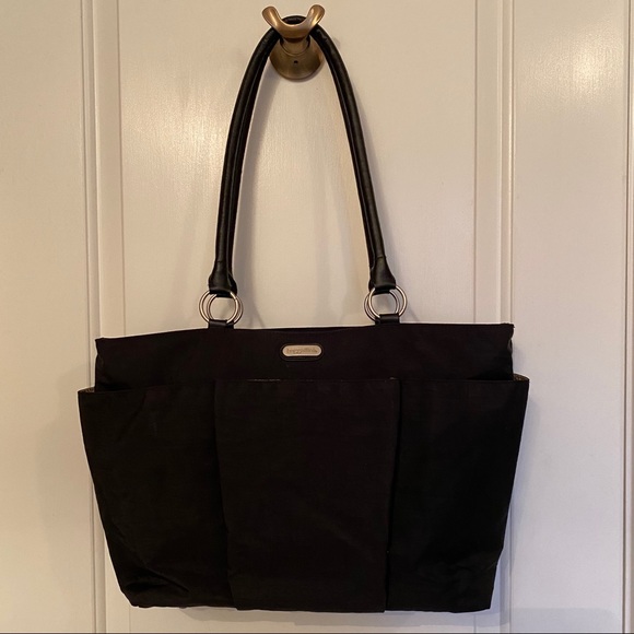 Baggallini Bags Baggallini Bag Tote Black Nylon Travel Organizer 2